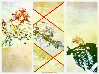 Sotsart finalfantasy mosaic swordman swordwoman - a mosaic free wallpaper