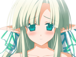 Aguri uchida elf green eyes - aguri uchida free wallpaper