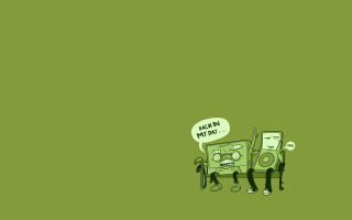 Cartoon man chair sign men - widescreen free wallpaper