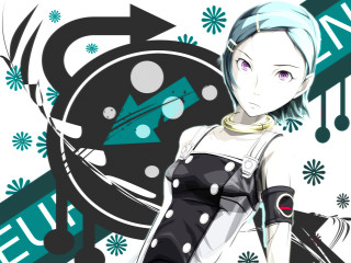 Blue hair woman dress ayu - neodada free wallpaper