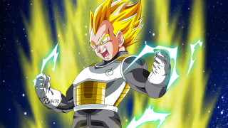 Cartoon character yellow hair black - a yellow flame free wallpaper