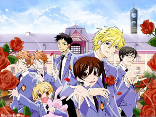 Group people building roses clocktower - rose free wallpaper