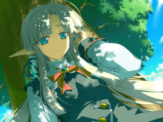 Alice prin elf forest long - long hair free wallpaper for desktop