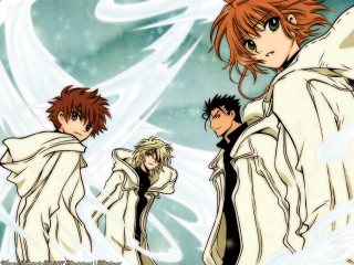 Anime characters blue sky clouds 27 - ufotable free wallpaper