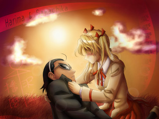 Romantic manga kneeling aniwave sunset - a womans face free wallpaper