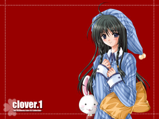 Alice kyoto remodernism girl bunny - a red border free wallpaper