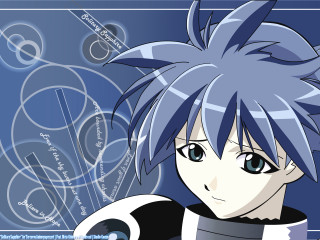 Anime bluehair blackshirt whiteblack background - a black shirt free wallpaper