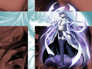 Anime longhair sword cross gothic - a cross free wallpaper