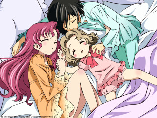 Bedtime cuddle rayonism kikukawa screenshot - their back free wallpaper