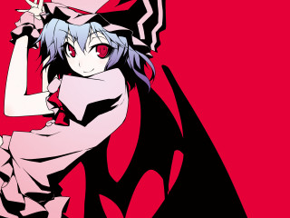 Alice cat wings red background - cat free wallpaper