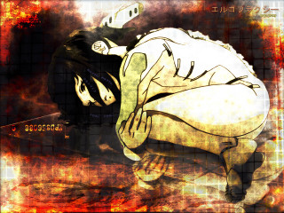 Woman fire clock embers autumn - neoexpressionism free wallpaper