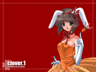 Bunny girl carrot anime illustration - a carrot free wallpaper
