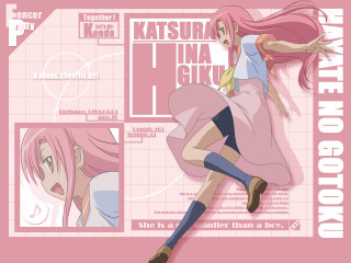 Pink girl flying kneehighs uniform 2 - a pink dress free wallpaper