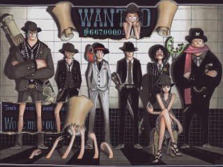 Group of people guns hats - eiichiro oda free wallpaper