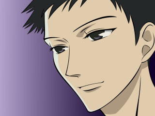 Eizan kikukawa black hair purple - cel free wallpaper
