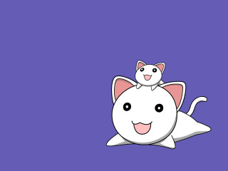 Cat mouse purple background pop - derf free wallpaper