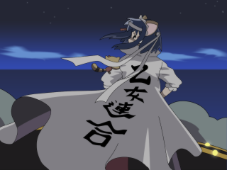 White dress man hill sword - a hill free wallpaper
