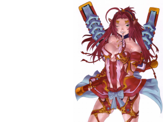 Woman wings sword costume armor - a costume free wallpaper