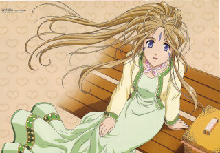 Woman sitting bench suitcase heart - a bench free wallpaper