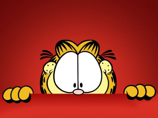 Cartoon character red background red 2 - a red sign free wallpaper