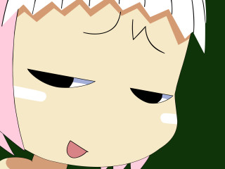 Pinkhair greenbg yandere lineart aliceprin - a pink hair free wallpaper
