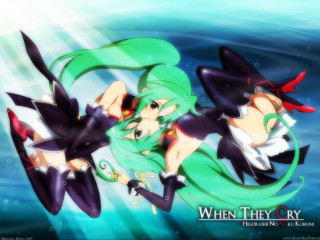 Anime water couple bubbles hatsune - the water together free wallpaper