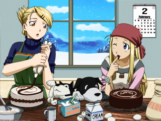 Couple cake dog calendar detailed - a calendar free wallpaper