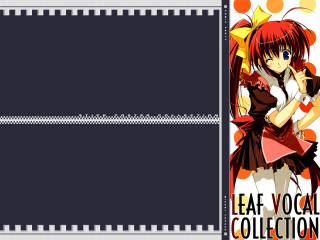 Leaf vocal collection aya goda - her free wallpaper