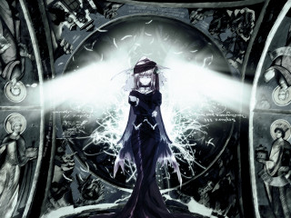 Alice prin gothic manga clock - gothic free wallpaper