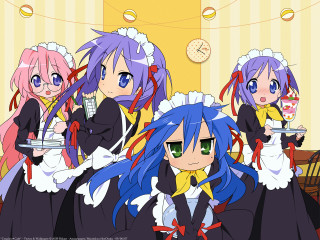Anime girls blue eyes long 12 - synchromism free wallpaper