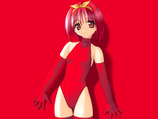 Cartoon girl red hair red - a cartoon girl free wallpaper
