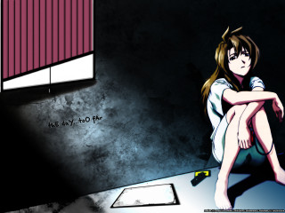 Girl counter darkroom window sign - a counter free wallpaper