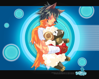Anime character stuffed animal blue - stuffed free wallpaper