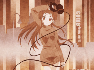 Woman cat city dress hairdryer - an album cover free wallpaper