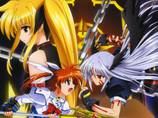 Anime girls swords armor stars - sword and armor free wallpaper