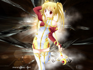 Woman sword light saber anime - a light saber free wallpaper