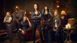 Gothic livingroom group candles man - a leather jacket free wallpaper