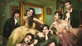 Group people pose picture room - a picture together free wallpaper