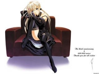 Woman sitting couch blonde blueeyes - a couch free wallpaper