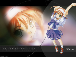 Anime girl purple dress microphone - holography free wallpaper
