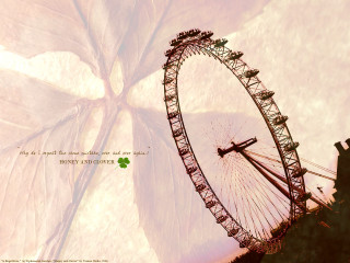 Ferriswheel leaf quote mandelbrot desert - a leaf free wallpaper