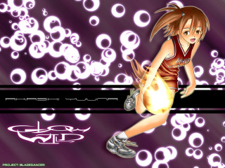 Girl basketball uniform bubbles moon - visual art free wallpaper