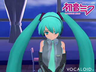 Blue hair green tie android - a green tie free wallpaper