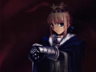 Woman crown sword armor bluecape - a crown free wallpaper