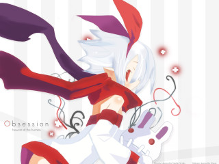 Whitehair dancer reddress aliceprin anime - leg free wallpaper