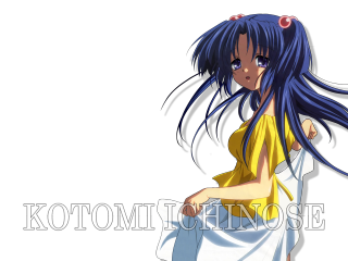 Kotomi studio blue hair yellow - long blue hair free wallpaper