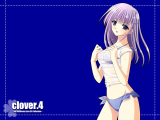 Girl bikini purple hair blue - 4k resolution free wallpaper