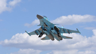 Fighter jet cloudy blue sky - a cloudy blue sky free wallpaper
