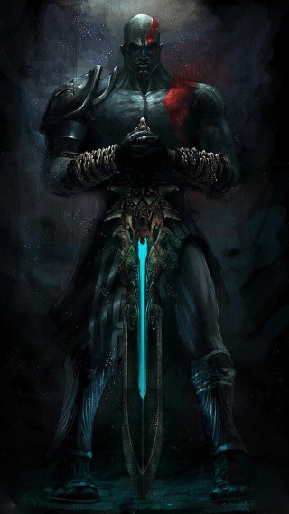 Man sword demon back action 2 - sword free wallpaper