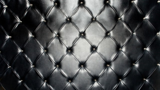 Black leather diamond pattern honeycomb - fine texture free wallpaper